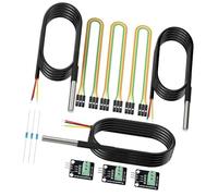 ECMQS Outils de mesure de température en boîtier métallique numérique, B | Boîtier en métal robuste pour environnements difficiles et applications industrielles, y compris les tâches de développement