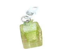 ECMQS Porte-clés multifonction en forme de cube miniature en forme de papillon - Porte-clés élégant en résine pour femme