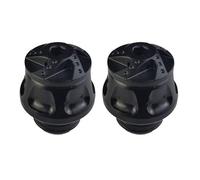 ECMQS Protection de fourche Crash Cup avec bloc anti-chute, noir