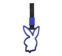 ECMQS Rabbits Racing Sangle de remorquage avec anneaux de traction pour | Crochet en forme de lapin ABS pour collision arrière et remorquage de véhicule