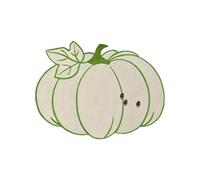ECMQS Set de table en tissu avec feuilles artistiques, vert