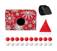 ECMQS Shake Ball Jeu interactif amusant pour fête de Noël | Accessoires d'activités de Noël sûrs pour les réunions de famille, les amis, les liens sociaux, les vacances, les fêtes,