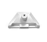 ECMQS Socle de montage de support pour la construction d'un portable, blanc | Adaptateur fileté pour trépied de voyage, exigences de positionnement sur le terrain
