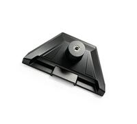 ECMQS Socle de montage de support pour la construction d'un portable, noir | Adaptateur fileté pour trépied de voyage, exigences de positionnement sur le terrain