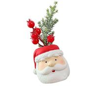 ECMQS Statue de nain de Noël en colophane, durable, sureau