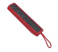 ECMQS Stream Protection antichoc pour télécommande Rouge | Design résistant aux chocs et à la poussière pour TV Stream ASK-STI6220 Télécommande vocale avec découpe et prise en main