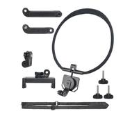ECMQS STY LE Support de téléphone avec sangle de fixation Extra Large | Support de téléphone réglable pour le sport et l'extérieur stable vue à la première personne, mécanisme de libération