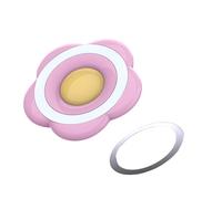 ECMQS Support adaptateur 17 mm Qi2 compatible tableau de bord de voiture, B | Support de téléphone réglable à libération rapide pour une visualisation verticale horizontale dans un véhicule adapté aux
