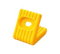 ECMQS Support de charge pour montre de nuit, jaune | Support de station d'accueil incliné avec espace pour câble et visualisation verticale pour une utilisation quotidienne à la