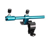 ECMQS Support de pêche extérieur à pince | Support d'accessoires de plate-forme avec cadre en alliage, poignée dentelée, aide à la configuration du pêcheur