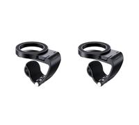 ECMQS Support de téléphone à clipser pour | Construction ABS et silicone, tampon texturé à clip, installation sans adhésif pour véhicule