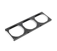 ECMQS Support de ventilateur de 15 mm en acier pour PC de jeu, A | Prise en charge informatique sans outil, circulation de l'air dans des boîtiers compacts et des rigs intensifs GPU