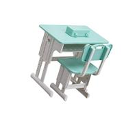 ECMQS Table de meuble compacte et affichage en plastique, échelle verte | Assemblage rapide et facile, meuble en plastique, décoration artistique, présentoir