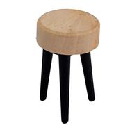 ECMQS Tabouret miniature fait à la main | Handcrafts Figurine miniature de meubles de chambre à coucher, jeu de rôle créatif pour décoration de scène, décoration