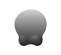 ECMQS Tapis de souris antidérapant avec mousse à mémoire de forme agréable | Surfaces douces pour la peau avec dessous antidérapant pour la configuration de la station de travail d'ordinateur