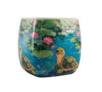 ECMQS Vase à fleurs décoratif 3D puzzle G