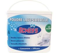 ECNESS Poudre de lavage assainissante - Pour lave-vaisselle - 3 kg