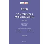 Ecni Conférences Paris-Descartes 2018-2019 - Volume 1