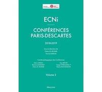 ECNI conferences paris-descartes volume 2 2018-2019 Claire Le Jeunne (Auteur)