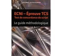 ECNI - EPREUVE TCS TEST DE CONCORDANCE DE SCRIPT