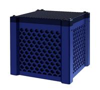 Eco-Aquarium Auge Purificateur D'eau Cube Filtre à Charbon Actif Médias pour Aquariums, Cheval Auges, Étangs & Réservoirs-Super Forte Filtration & Contrôle Des Odeurs-Nid D'abeille Charbon Cube