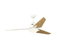 Ventilateur de plafond Eco Aviatos 132 Blanc / Érable CasaFan