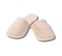 Eco Bath London Natural Sweleling Pantres - Luxury 100% Organic Ultra Soft Machine Washable Indoor Slippers for Bath and Home S Size UK (