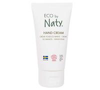 Eco by Naty, crème pour les mains, ingrédients 100% d'origine végétale sans parfum, hypoallergénique et testé dermatologiquement, tube de 50 ml