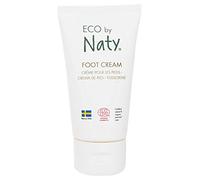 Eco by Naty, crème pour les pieds, ingrédients 100% d'origine végétale sans parfum, hypoallergénique et testé dermatologiquement, tube de 50 ml