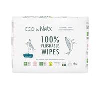 Eco By Naty - Lingettes Bébé Jetables Toilettes 1 Unité