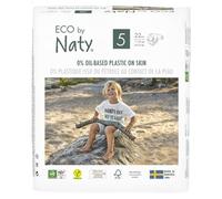 Eco by Naty Premium 1 Paquet de 22 Couches Jetables pour Peaux Sensibles Taille 5 - (11-25 kg)