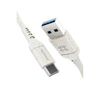 Eco - Câble USB - 4 broches (pas de 762 mm) (M) pour 24 pin USB-C (M) - USB 2.0 - 2 m - biodégradable - blanc