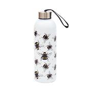 Eco Chic Bouteille isotherme réutilisable en acier inoxydable étanche (bourdons gris)