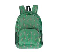 ECO CHIC Sac à dos mini léger, pliable et résistant à l'eau se replie dans une pochette pour le rangement, S