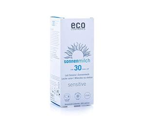 eco cosmetics Lait solaire SPF 30"sensitif" (75 ml)