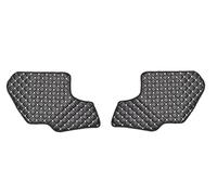 Eco Cuir Panneau Porte Tapis pour Scania R/S Next Gen 2016 + Camion Noir avec Coutures Blanches