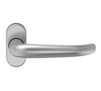 ECO D 410 FS Poignée de porte pour porte coupe-feu, aluminium anodisé argenté