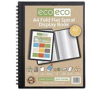 eco-eco Eco135 Porte-vues A4 50% recyclé 60 pochettes à spirales