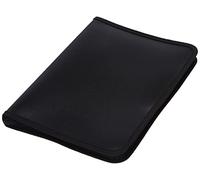 Eco-eco Porte-vues A5-50% recy vec 30 pochettes zippées - Noir (eco089)