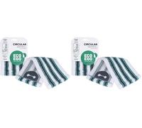 Eco Ego York Recharge Microfibre pour Balai Plat Housse de Rechange Épaisse et Robuste Serpillère Absorbante pour Lavage du Sol Carrelage et Parquet Nettoyage Écologique et Durable Qualité Premium