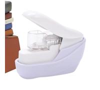 Eco-Friendly Stapleless Stapler - Portable Handheld Paper Fastener Tool For Offices & Classrooms, Safe No-Staple Stapling For Kids & Business Documents, Compact Desktop Stationery