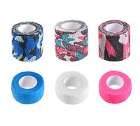 Eco-Fused Bandage auto-adhésif - Bande de protection contre les blessures pour animaux de compagnie, chiens, chats, chevaux - Lot de 6 - Bandages pour chiens pour les jambes - Empêche le léchage