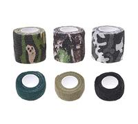 Eco-Fused Bandage Auto-adhésif - Bande de Protection Contre Les blessures pour Animaux de Compagnie, Chiens, Chats, Chevaux - Lot de 6 - Bandages pour Chiens pour Les Jambes - Empêche Le léchage