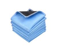 Eco-Fused Chiffons de Nettoyage en Microfibre - Paquet de 5 - Nettoyage Double Face - Microfibre et Daim pour Smartphones, téléviseurs LCD, Tablet, écrans Ordinateurs, d'appareils Photo