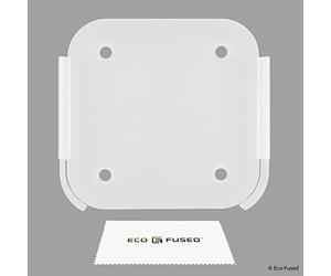 Eco-Fused Support Mural Compatible avec Apple Airport Express [2e génération] et Apple TV [2e + 3e génération] - Support de Cadre - Parfaitement adapté - Facile à Fixer, à insérer et à Brancher