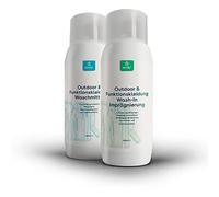 eco:fy Lot de 2 détergents et imprégnations Wash-In - Lavez et imperméabilisez en un seul lavage - Vêtements fonctionnels d'extérieur (500 ml + 500 ml)