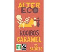ECO - Infusion bio Rooibos caramel ALTER | Savoureux goût sucré | À déguster chaud | La boite de 20 sachets - 40g | LOT DE 3