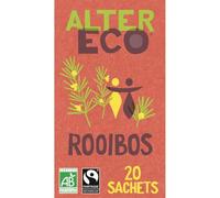 ECO - Infusion bio Rooibos nature ALTER | Savoureuse boisson chaude | Détente et bien-être | La boite de 20 sachets - 40g | LOT DE 3