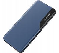 Eco Leather View Case pour Samsung S24 avec flip cover - bleu