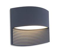 Eco Light Applique murale extérieure LED en métal Anthracite 11 W